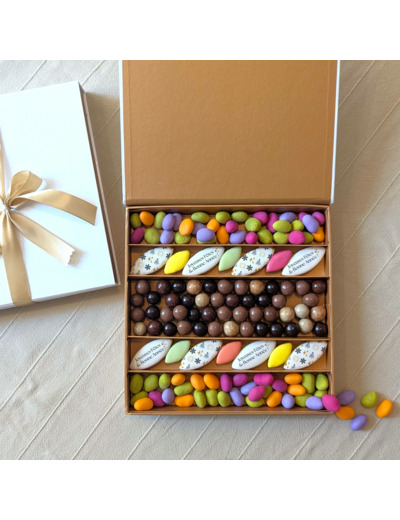 Coffret cadeau gourmand Noël - Le coloré