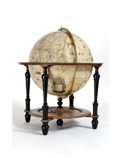 Carte postale - Globe de Blaeu