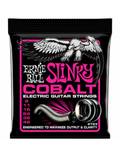 Ernie ball cordes elec cobalt 9-42