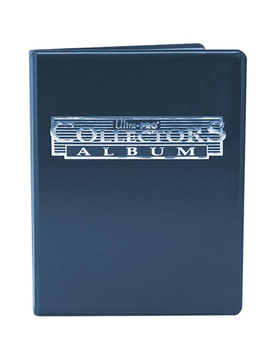 Ultra pro : portfolio a4 180 cartes collector bleu