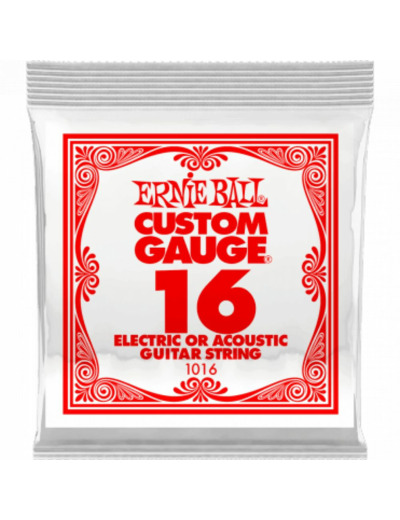 Ernie ball corde acier plein 0.16