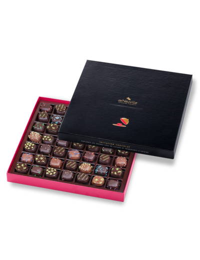 Coffret Initiation chocolats noirs et lait