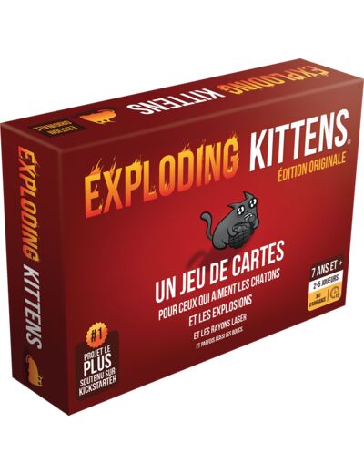 Exploding kittens : le jeu de base
