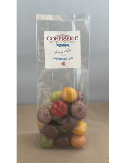 Assortiment de Cœurs de Fruits, sachet de 200g