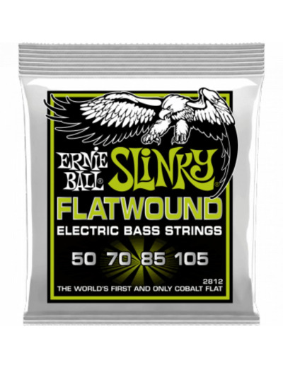 Ernie ball cordes basses flatwound 50-105