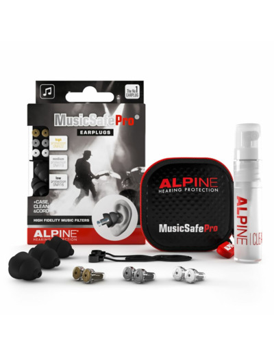 Alpine bouchons musicsafe pro noir