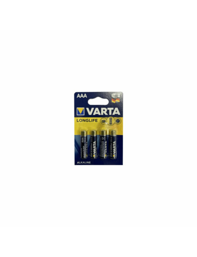 Varta 4 piles lr03/aaa