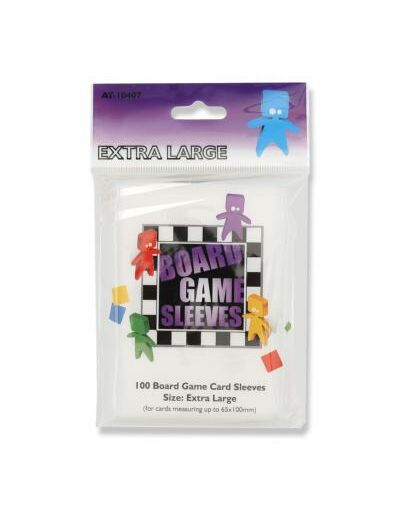 Board game sleeves - extra large - 65x100mm (x100)