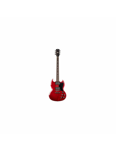 Prodipe guitare électrique wine red gloss