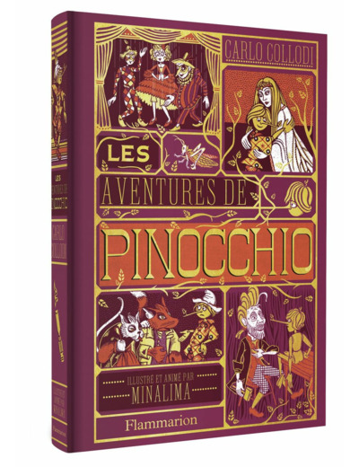 Les aventures de Pinocchio: Illustré et animé par Minalima