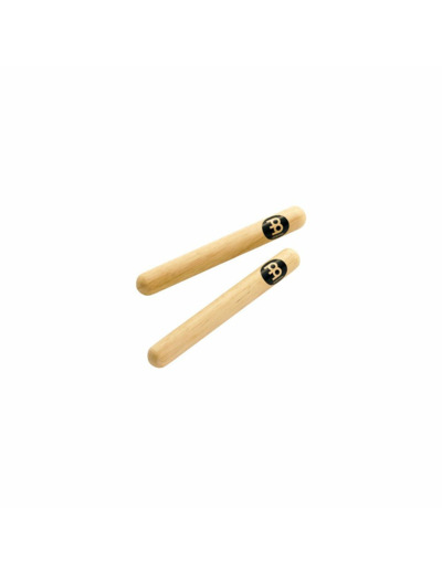 Paire de claves meinl bois dur naturel