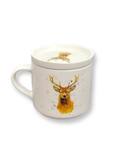 Mug en Céramique avec Illustration de Cerf