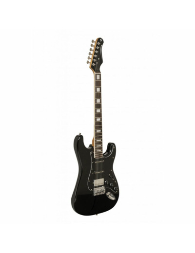 Stagg guitare elec strat ses-60 noire