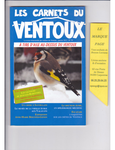 Les Carnets Du Ventoux No 70
