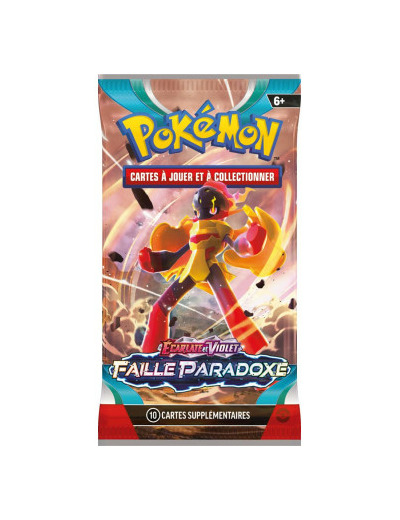 Pokemon booster ev04 ecarlate et violet - faille paradoxe