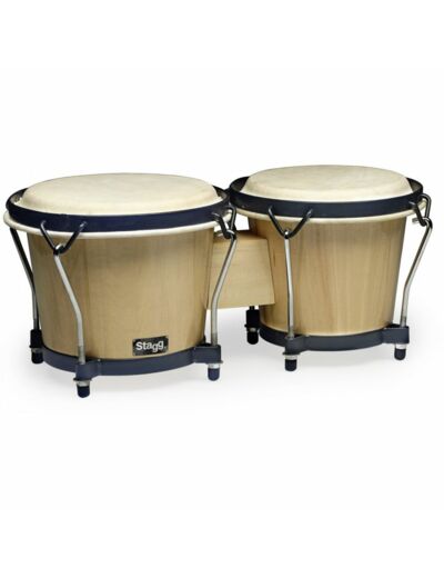 Stagg bongos bois naturel 6-7