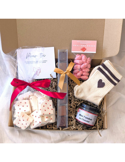Box couple - Cadeau personnalisé et gourmand