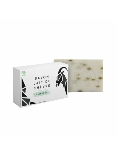 Savon au lait de Chèvre au romarin BIO