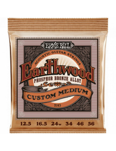 Ernie ball jeu cordes folk 12.5-56