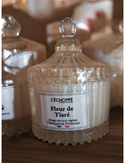 Bougie parfumée fleur de tiaré