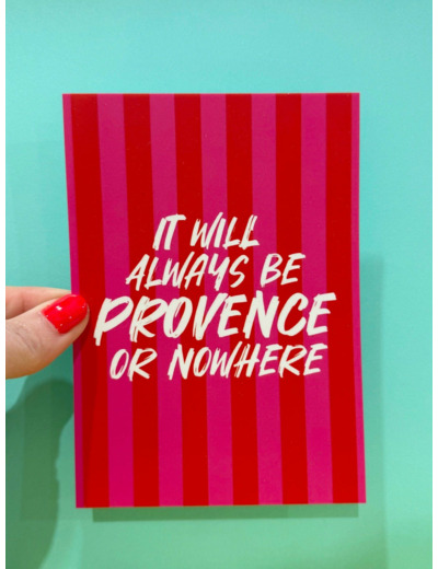 Carte postale La Radieuse