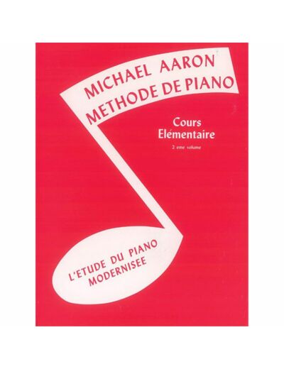 Michael aaron cours elementaire 2eme volume