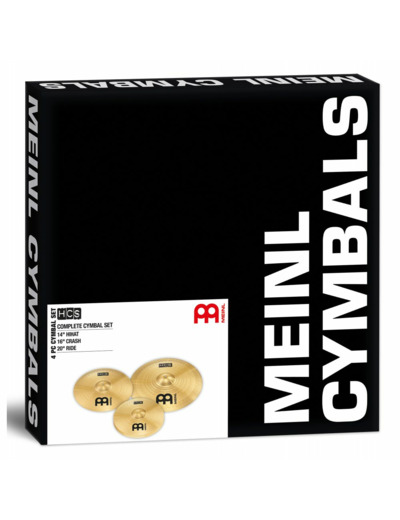 Jeu meinl 3 cymbales 14/16/20 bcs