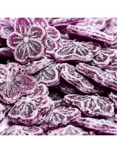 Bonbons arôme violette