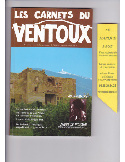 Les Carnets Du Ventoux N0 61