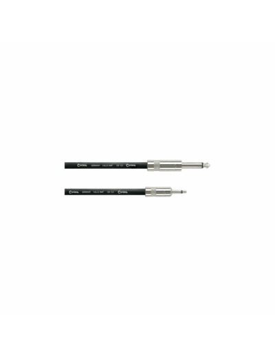 Cordial cable jack/mini jack 3m