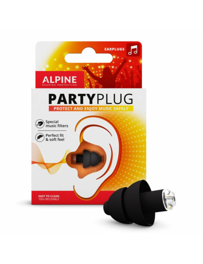 Alpine bouchons partyplug noir