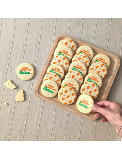 Biscuits personnalisés vrac ou sachet individuel  – cadeau invité anniversaire