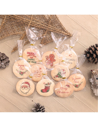 Biscuits personnalisés de Noël