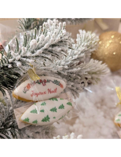 Calissons personnalisés de Noël