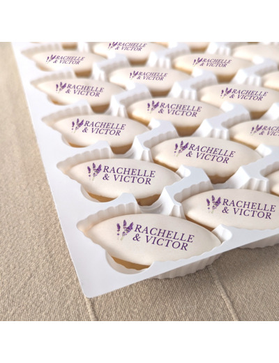 Calissons personnalisés – Cadeau invité mariage
