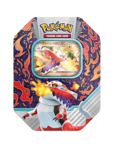 Pokemon boite partenaires de paldea flamigator ex