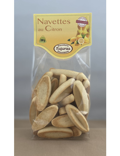 Navettes au citron, 200g