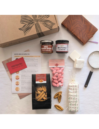 Box gourmande & enquête à la maison – S