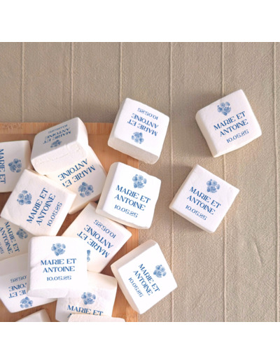 Guimauves personnalisées – Cadeau invité mariage